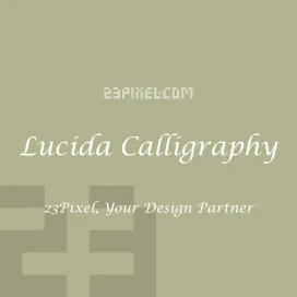 Lucida Calligraphy